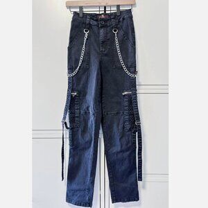 Tripp NYC Royal Bone Daang Goodman Bondage pants - BLACK Cotton - Size 1